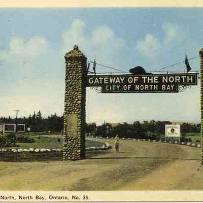 Gateway to the North, North Bay, Ontario. No. 35