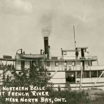 Steamer "Northern Belle" at French River