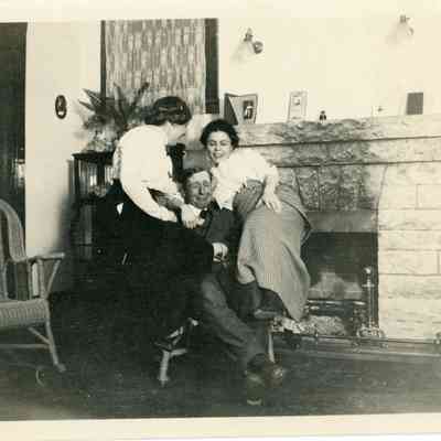 Photographs of Flora Baillie Souter and her parents