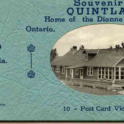 Souvenir of Quintland - Home of the Dionne Quintuplets
