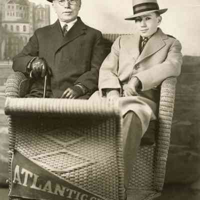 Senator George and his Son, Atlantic City