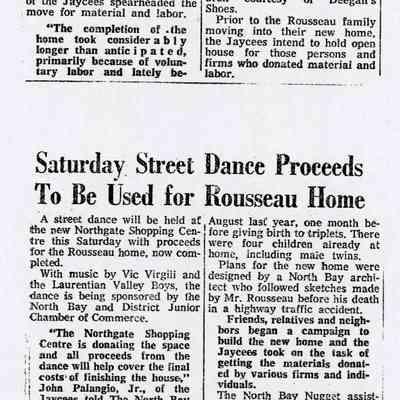 "City Firefighters" & "Saturday Street Dance"