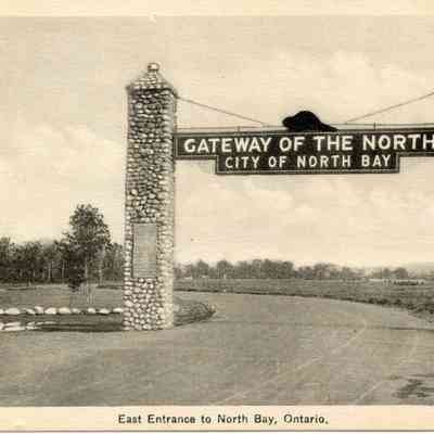 East Entrance to North Bay, Ontario.