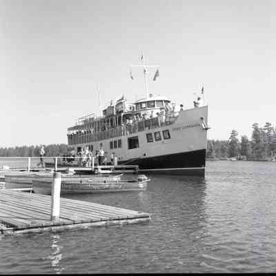 The Chief Commanda at the Lunge Lodge, French River