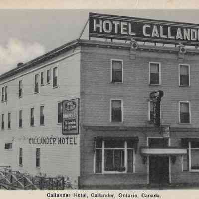 Callander Hotel, Callander, Ontario, Canada.