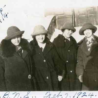 Georgina Edington and Classmates at the North Bay Normal School