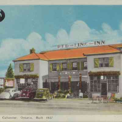 Red Line Inn, Callander, Ontario, Built 1937.
