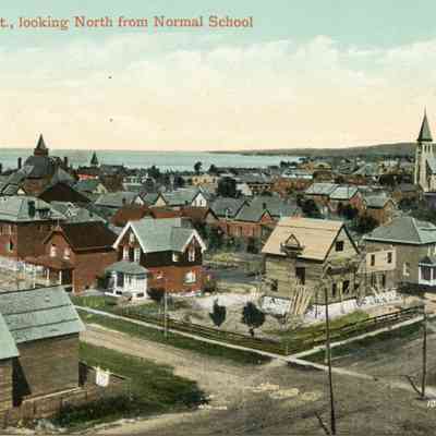 North Bay, Ont. Looking North From Normal School
