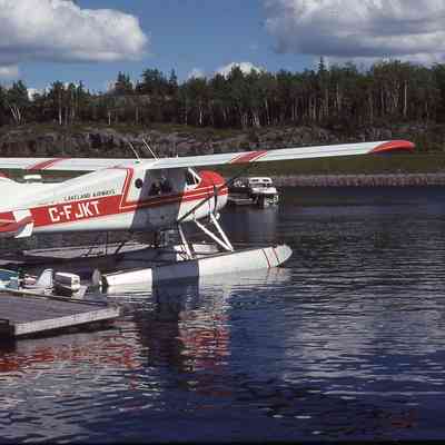 Areoplane and Harbour Scenes