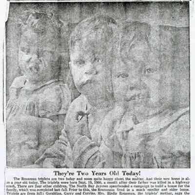 "They're Two Years Old Today!"