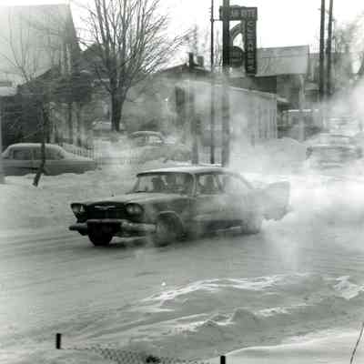 North Bay Downtown Streets - Snow Plow and Clearing