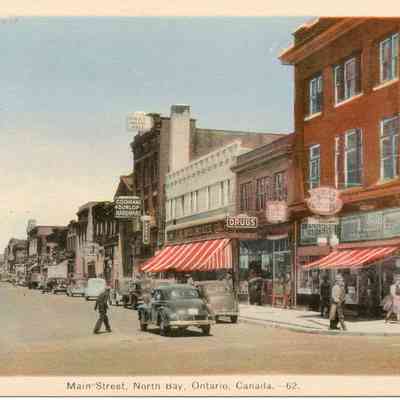 Main Street West in North Bay