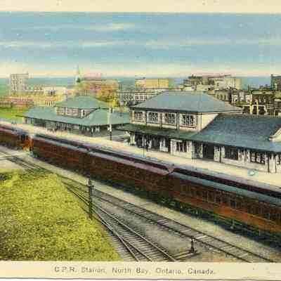 C.P.R. Station, North Bay, Ontario, Canada