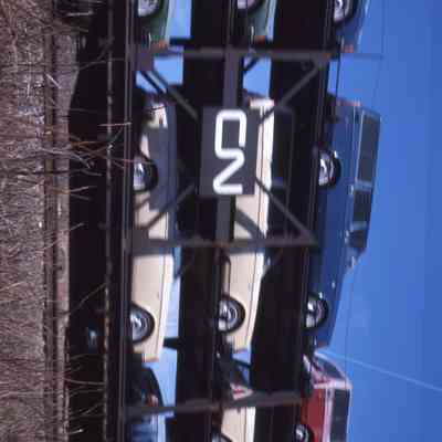 Japanese cars on C.N.R. train