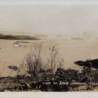 View of Lake Nipissing, Callander, ON
