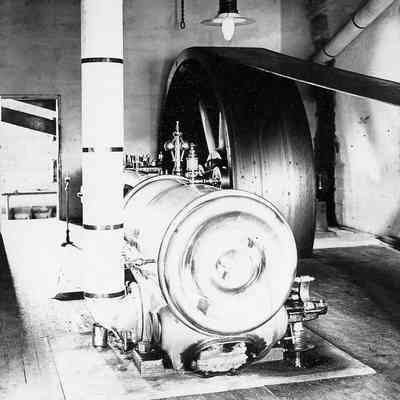 Internal View of Sawmill