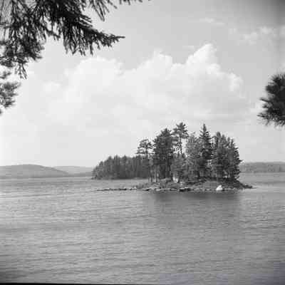Camp Woodcliffe- Island in Trout Lake