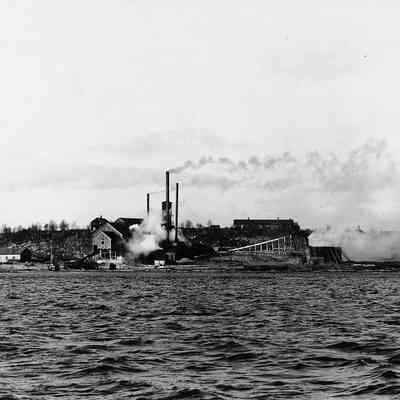 View of Smith's Mills from Lake Nipissing