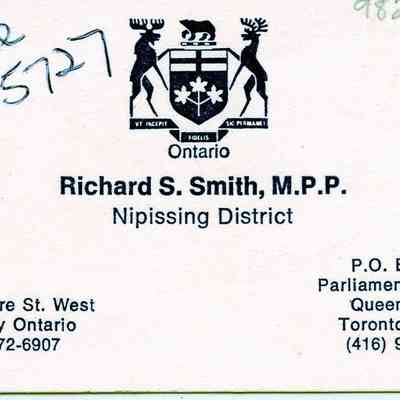 North Bay Business Card