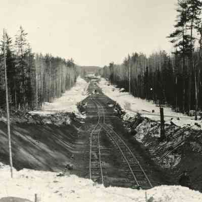 Train Tracks in Winter