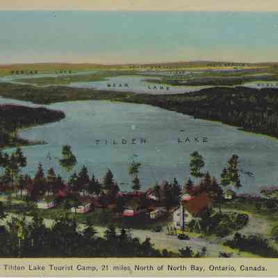 Tilden Lake Tourist Camp, 21 miles North of North Bay, Ontario, Canada.