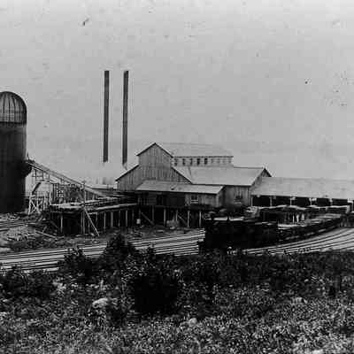 View of Lumbermill and Railyard