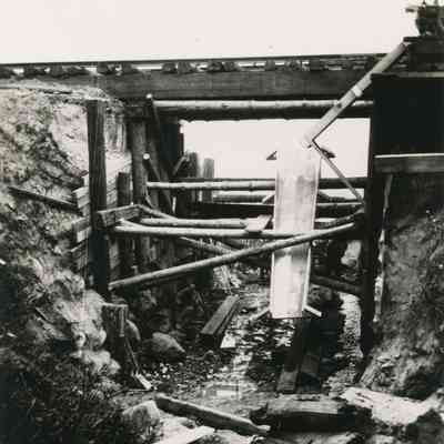Wooden Structure by Tracks