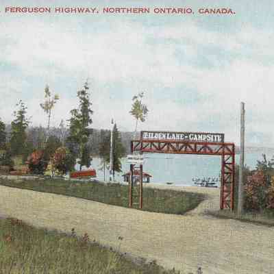 Tilden Lake, Ferguson Highway, Northern Ontario, Canada.