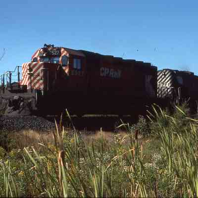CPR Freight Trains in North Bay