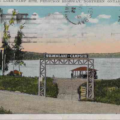Tilden Lake Camp Site, Ferguson Highway, Northern Ontario, Canada.