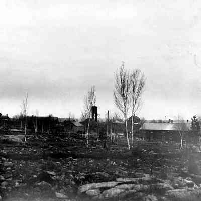 Distant View of Lumberyard