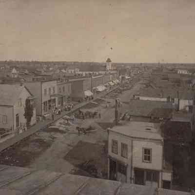 Main Street Looking Towards Ferris, 1903