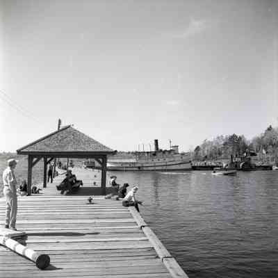 Large Boat at Callander Dock