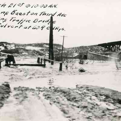 Flooded Area by Tracks