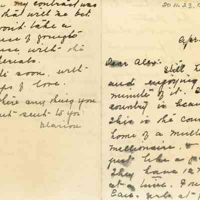 Letter to Alexander C. Souter