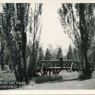 Rustic Bridge, Lee Park, North Bay, Ontario, Canada 23
