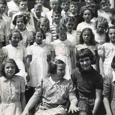 Schoolgirls at King George Public School