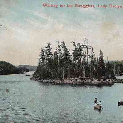 Waiting for the Stragglers, Lady Evelyn Lake, Canada