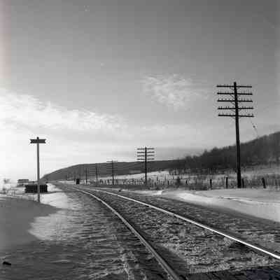O.N.R tracks on a cold day