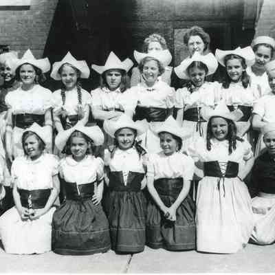 Students in Costume at McIntyre Street School