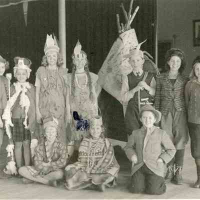 McIntyre Street School Students in Costume