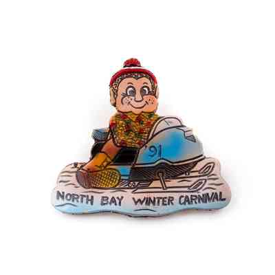 Winter Fur Carnival Pin