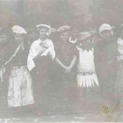 Students in Costume at McIntyre Street School