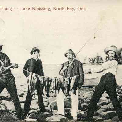 Au ("n"15 upside down) hour's fishing, Lake Nipissing, North Bay, O.N.