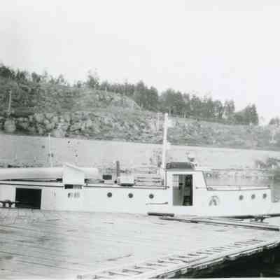 Steamboat and Dock