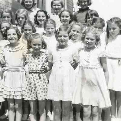 Schoolgirls at King George Public School