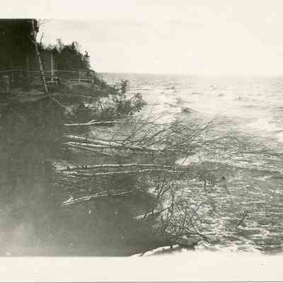 Nipissing Shoreline Damage