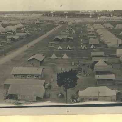 Camp Borden Looking North - August 1916