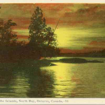 Sunset Among the Islands