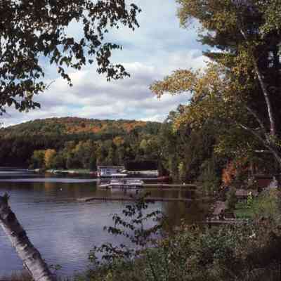Trout Lake shore line at "The Portage"